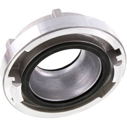100 (115 mm) - 75-B (89 mm) Gesmeed Aluminium Storz verloopstuk
