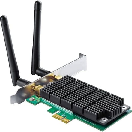 TP-Link Archer T4E AC1200 Draadloos Dual Band PCI Express AV / multimedia paneel