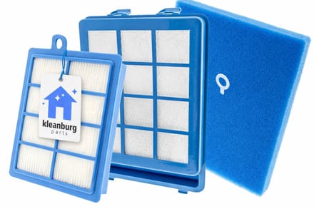 Kleanburg® - Geschikt voor Philips PowerPro Ultimate en 9000-serie - Filter set van 3 stuks