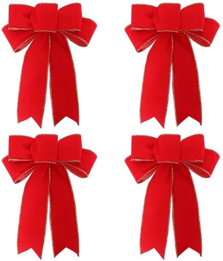 Dailygoody - Grote Rode Strikken - Decoratieve Strikken