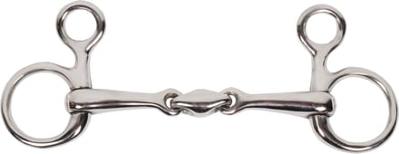 Pagony Baucher Bit Dubbel - Maat: 11,5 - Zilver - RVS