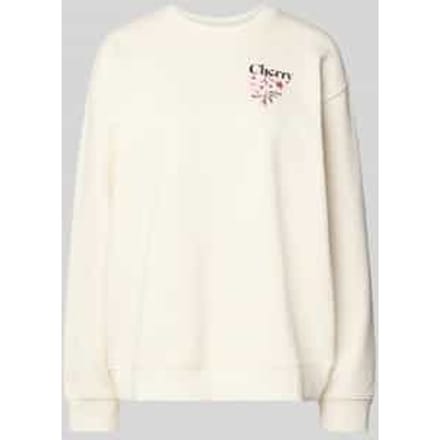 relaxed fit sweatshirt van zuivere katoen model 'Classic Crew_B_4'