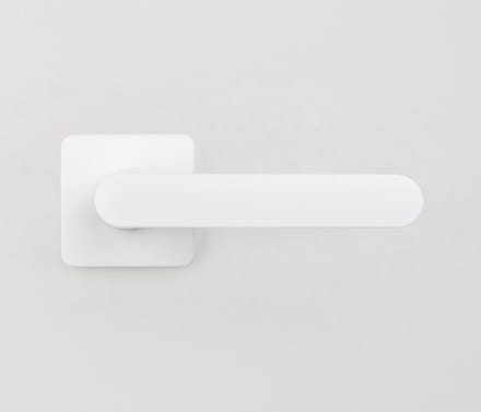 Deurkruk OneQ - Colombo Design Mood Collection - Wit - vierkant rozet - set