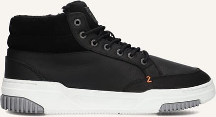HUB Mark 2.1 Sneakers Heren - Leren Sneaker - Zwart - Maat 43