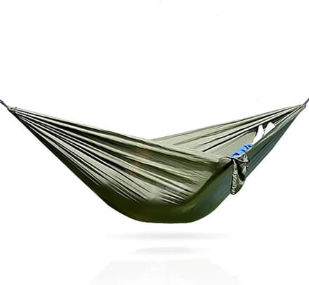 Kampeerhangmat - Dubbele hangmat - Buiten ontspannen - Lichtgewicht en draagbaar - 260 cm lengte - Multicolor