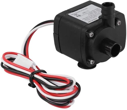 Dailygoody - Waterpomp - Mini DC Pomp - Hoge Warmteafvoer - 12 V - Stil en Geruisloos - Ideaal voor Computer Koeling - Compact Formaat