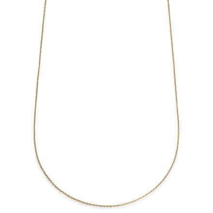 Essentials | 1 mm Goudkleurige Ketting met Slangenschakels