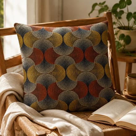 Classic Cushion Cover - Urban Swirl- 45x45cm
