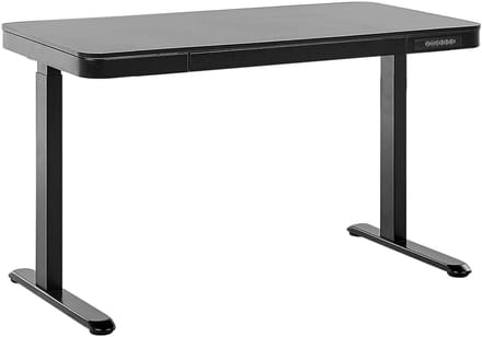 KENLY - Verstelbaar bureau - Zwart - 120 cm - Vezelplaat