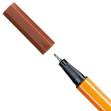STABILO point 88 - Fineliner 0,4 mm Roodkrijt - per stuk