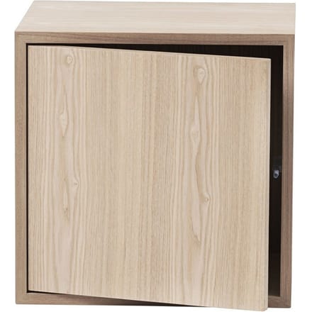 Muuto - Stacked 2.0 met deur - medium - eiken - beige