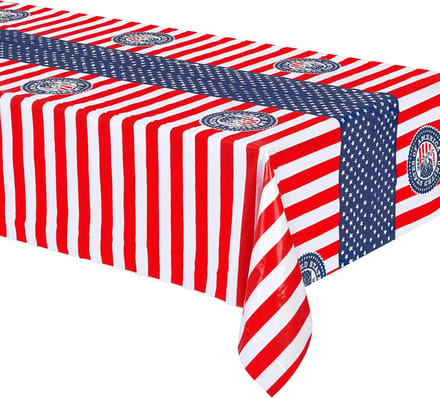 Folat - PE Tafelkleed USA Party (130 x 180cm)