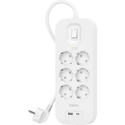 Belkin Connect - surge protector - with USB-C and USB-A ports