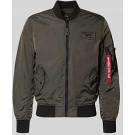 Alpha Industries Bomberjack - MA-1 TTC Two Tone Contrast Bomber Jacket - S tot L - voor Mannen - grijs