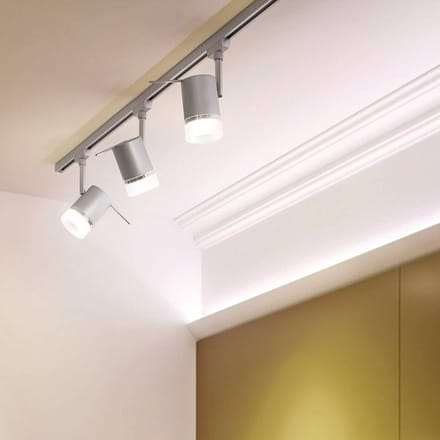 Paulmann Pipe 230V-railsysteem lamp URail GU10 10 W LED Chroom (mat), Chroom