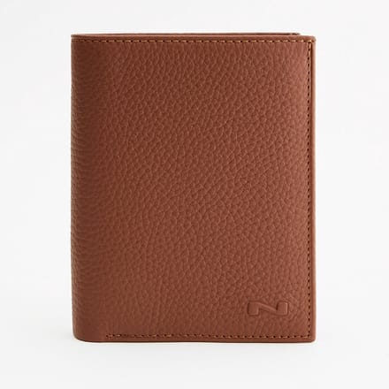Nathan Baume Bi-fold Wallet - Coin Pocket Tabak