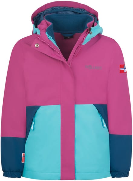 Trollkids Kjerag Jas Roze 92 cm Kinderen