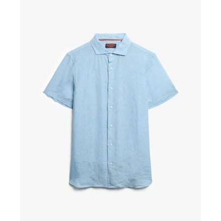 Superdry Vacation Linnen SS Overhemd Heren - Maat S