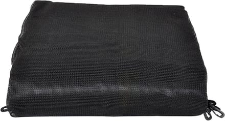Trampoline Veiligheidsnet - Vervangingsnet - Buiten spelen - Dubbele rits - 6FT 8FT 10FT - Zwart