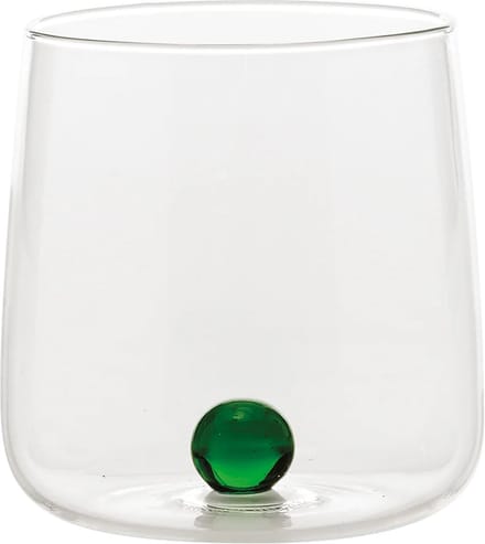 Zafferano Bilia Water glazen - Groen - 6 Stuks