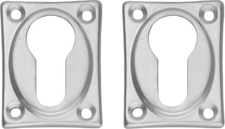 Intersteel Rozet met profielcilindergat chroom mat