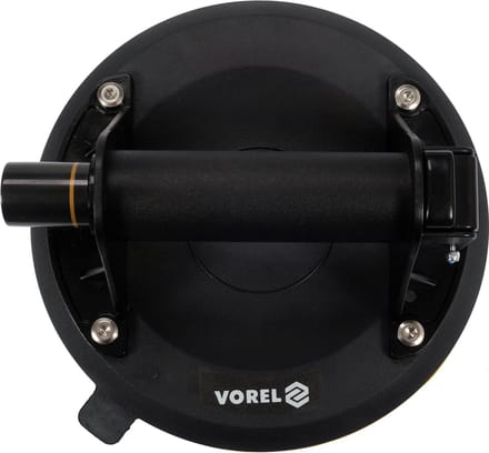 Vorel 05325 - Vacuüm Zuignap - 204 mm - 100 kg - Kunststof Handgreep