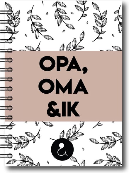 Studio Ins & Outs Invulboek 'Opa, oma & ik' - Sand