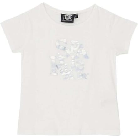 T-shirt Korte Mouw Leone 1947 Girl Short Sleeves Sparkly