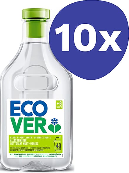 Ecover Allesreiniger Citroengras & Gember (10x 1L)