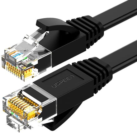 Ugreen - Internetkabel - Ethernet kabel - Cat6 - Tot 1000 Mbps - RJ45 - 2 Meter - Zwart