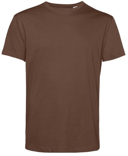B&C Heren Organisch E150 T-Shirt (Mokka)