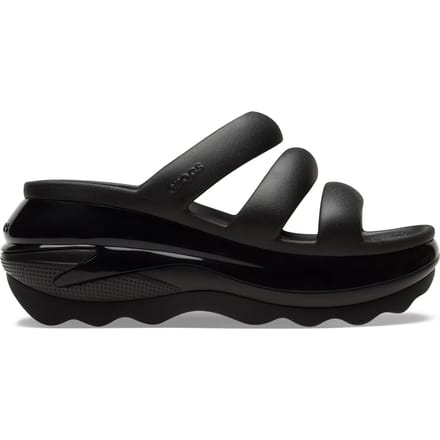Crocs Mega Crush Triple Strap Slippers Zwart EU 41-42 Man,Vrouw