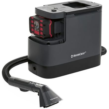 SILVERCREST Accu-bekleed- en tapijtreinigingsapparaat 20 V.
