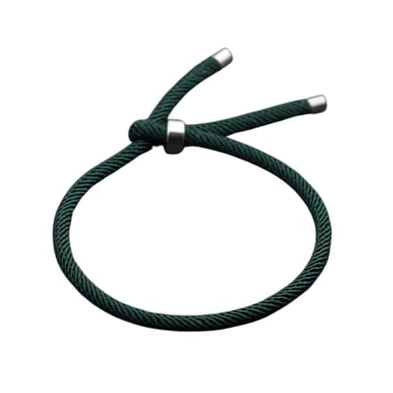 Nivard Armband - Staal - Nep Zilver - Dames - Groen