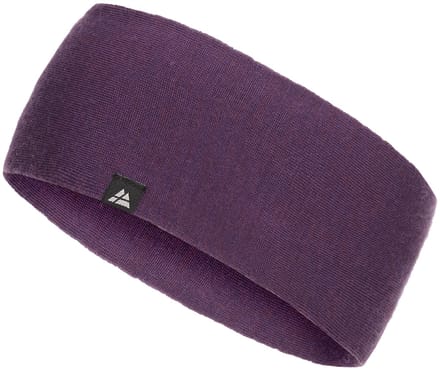 DANISH ENDURANCE Merino Hoofdband - Paars - Maat S/M