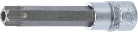 BGS Dopsleutelbit - lengte 110 mm - 1/2 - Torx met boring T70