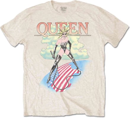 Queen - Mistress Heren T-shirt - S - Creme