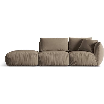 Hoekbank Chris 3-zits links velvet | Micadoni