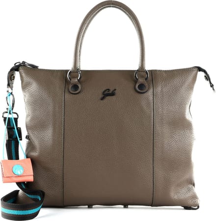 Gabs Leren Schoudertas G3 Plus TG Bull Black Shoulder Bag Mud Bruine