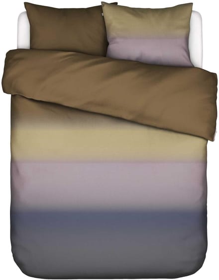 Essenza Seraphina Dekbedovertrek Katoensatijn Slate brown - Lits-Jumeaux - 240x200/220 cm