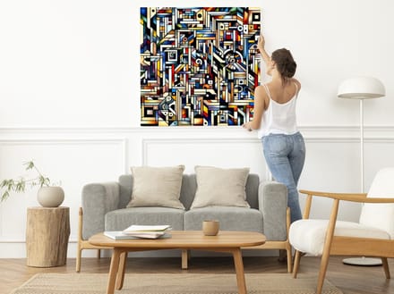Kunstprint | Wanddecoratie | Forex | 100 × 100 cm