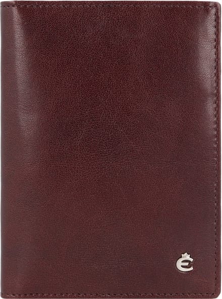 Esquire Toscana Identiteitskaart etui RFID-bescherming Leer 9 cm - coffee