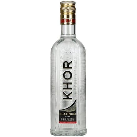 Khortytsa Vodka Khortytsa KHOR PLATINUM Vodka 40% Vol. 0,5l