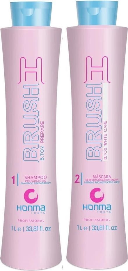 Honma Tokyo H Brush Keratine Treatment krullen behoudend Keratin behandeling
