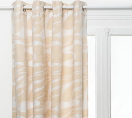 Atmosphera Madini Gordijn 140x260cm - Kant en klaar met ringen - Beige