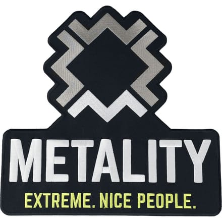Metality Backpatch Unisex Patch - zwart - Standard