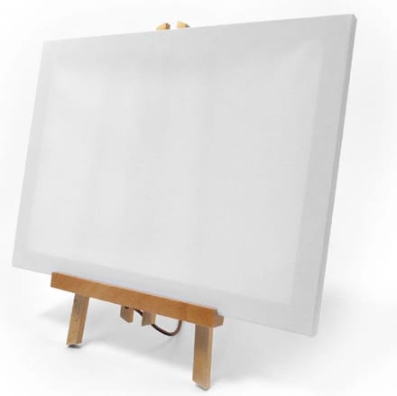 lege canvas 30 x 40 cm - schildersdoek