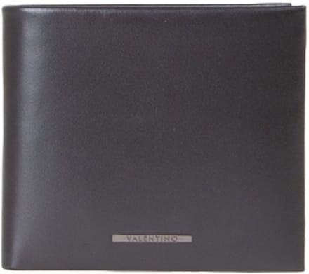 VALENTINO Leren portemonnee Vill Wallet Nero zwart