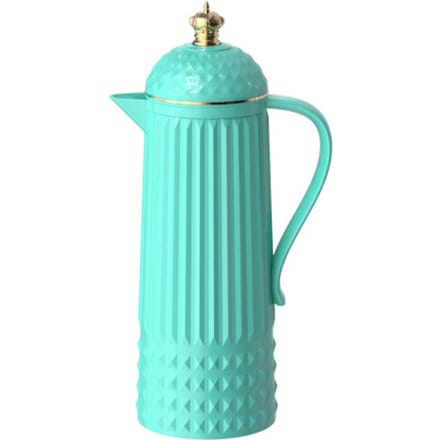Present Time - Thermoskan Crown - Turquoise blue