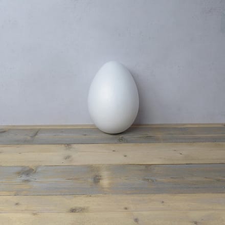 Unicraft Piepschuim/styropor  ei 30 cm groot 2 delig.